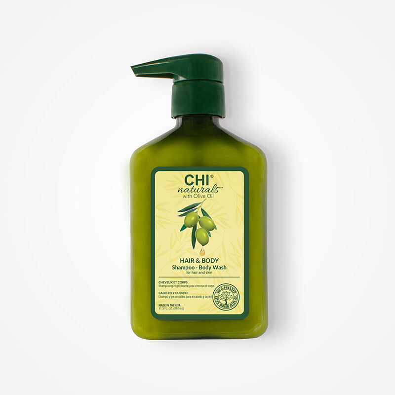 CHI Naturals With Olive Oil Hair and Body Shampoo