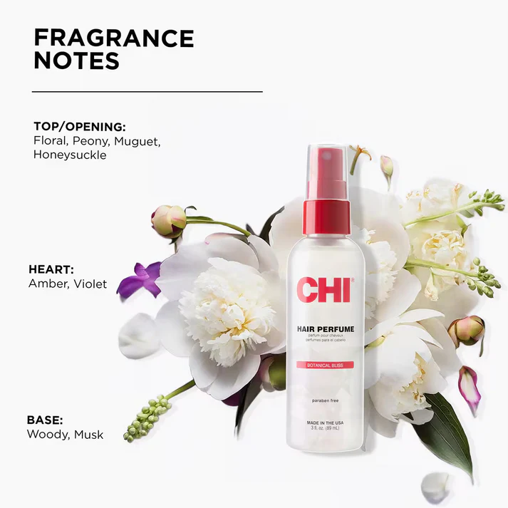 CHI BOTANICAL BLISS HAIR PERFUME Hydrating and Shine-Enhancing Hair Fragrance 89 ml