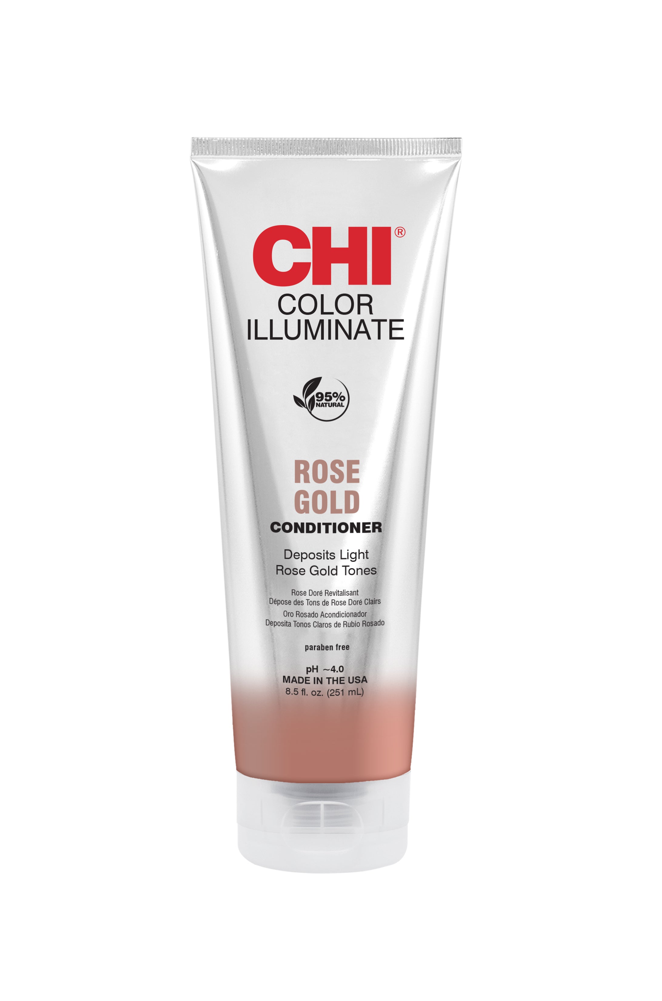 CHI Color Illuminate Conditioner - Rose Gold