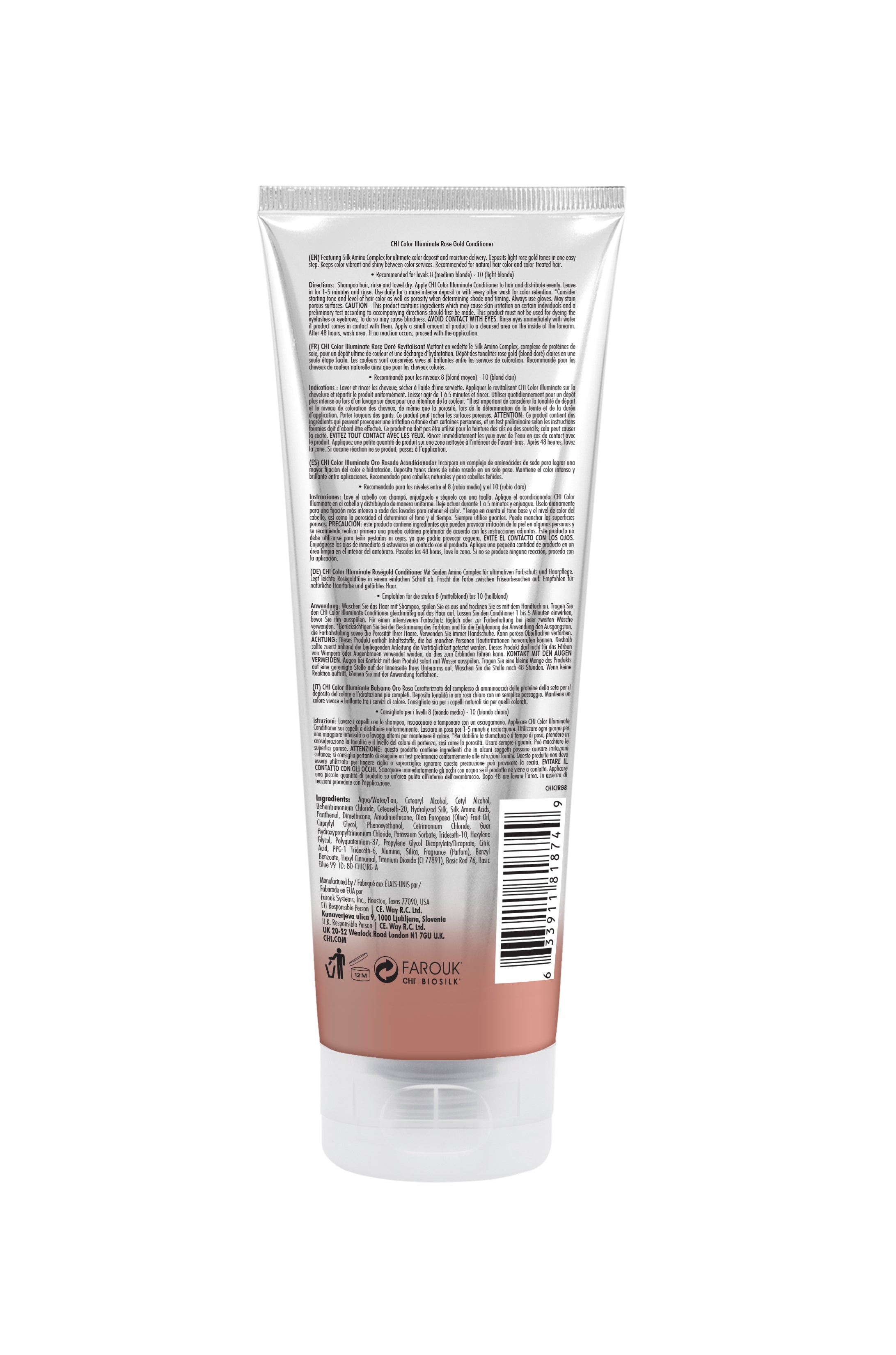 CHI Color Illuminate Conditioner - Rose Gold