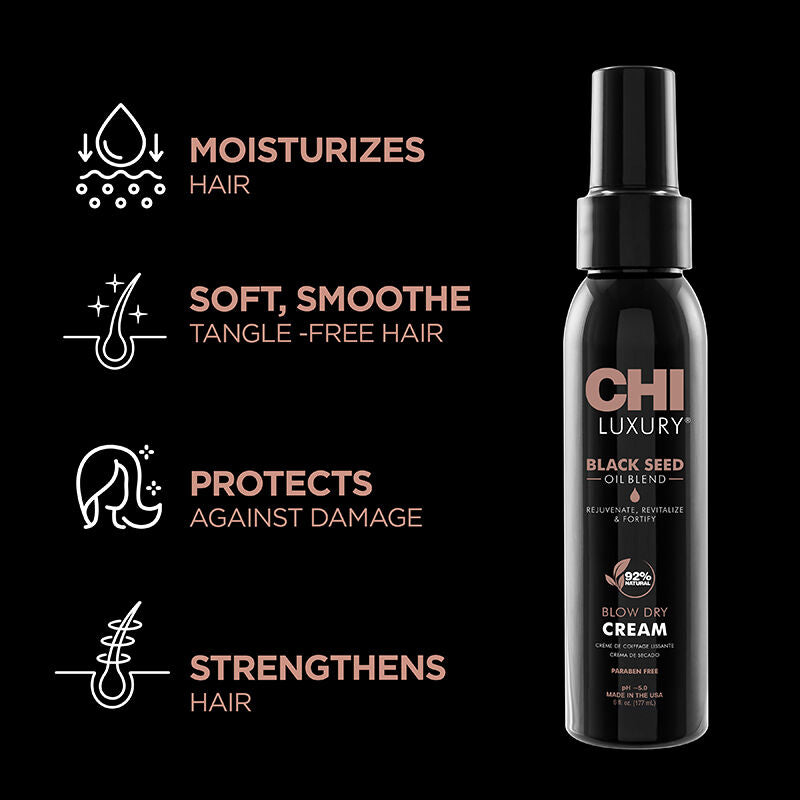 Luxury Black Seed Oil Blend Blow Dry Cream