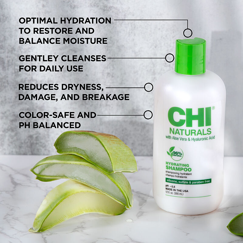 CHI Naturals With Aloe Vera Hydrating Shampoo