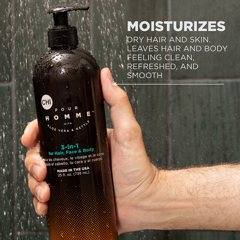Pour Homme 3 in 1 Hair Face and Body Wash