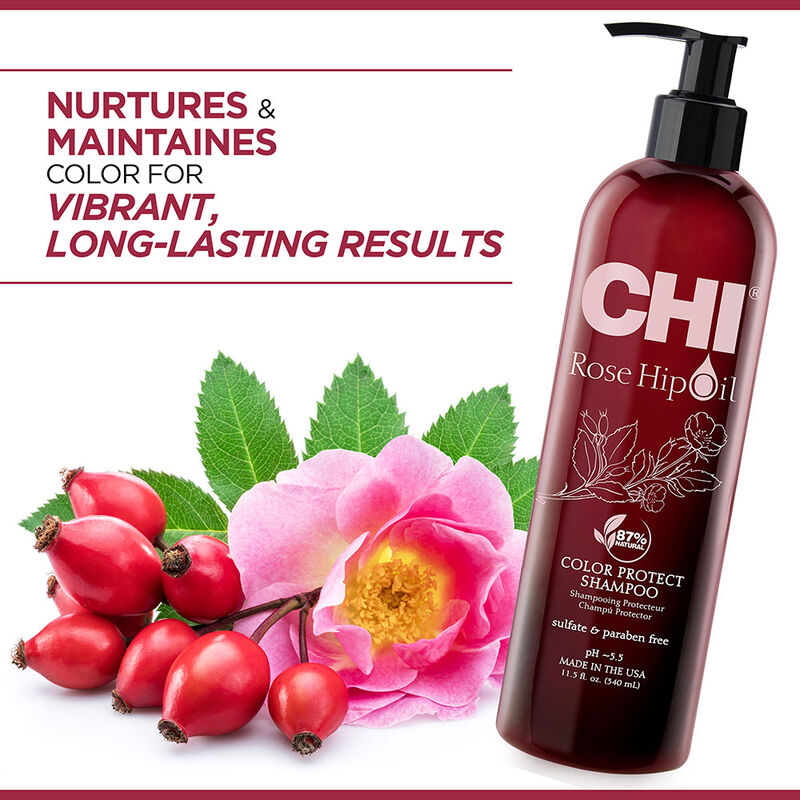 CHI Rose Hip Oil Color Protect Shampoo