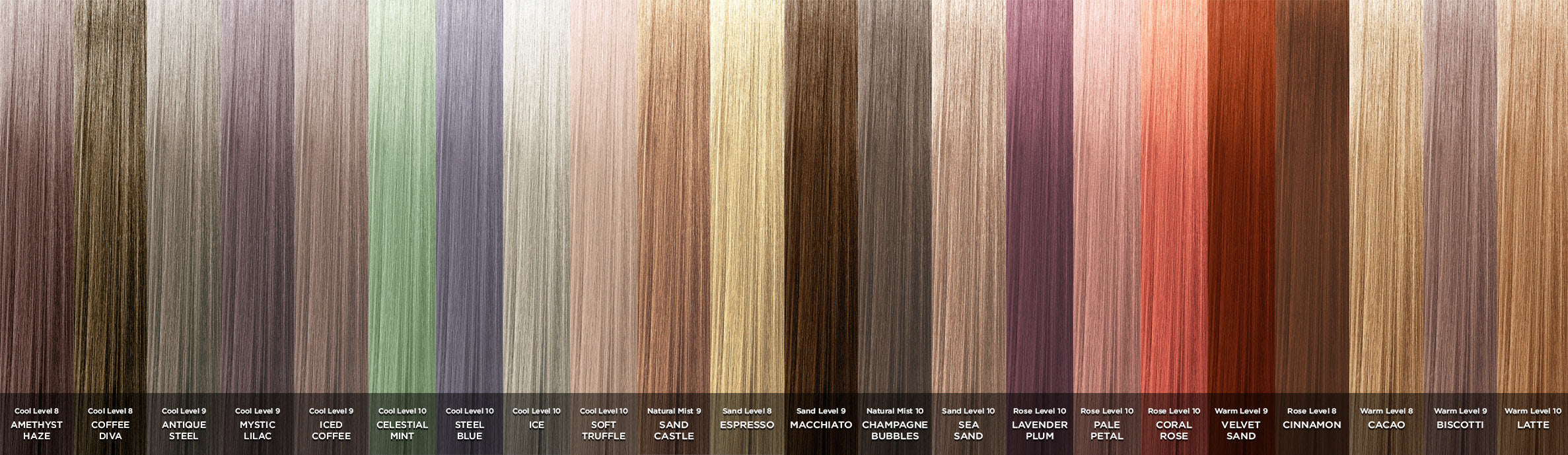 CHI Tone & Gloss SWATCH BOOK